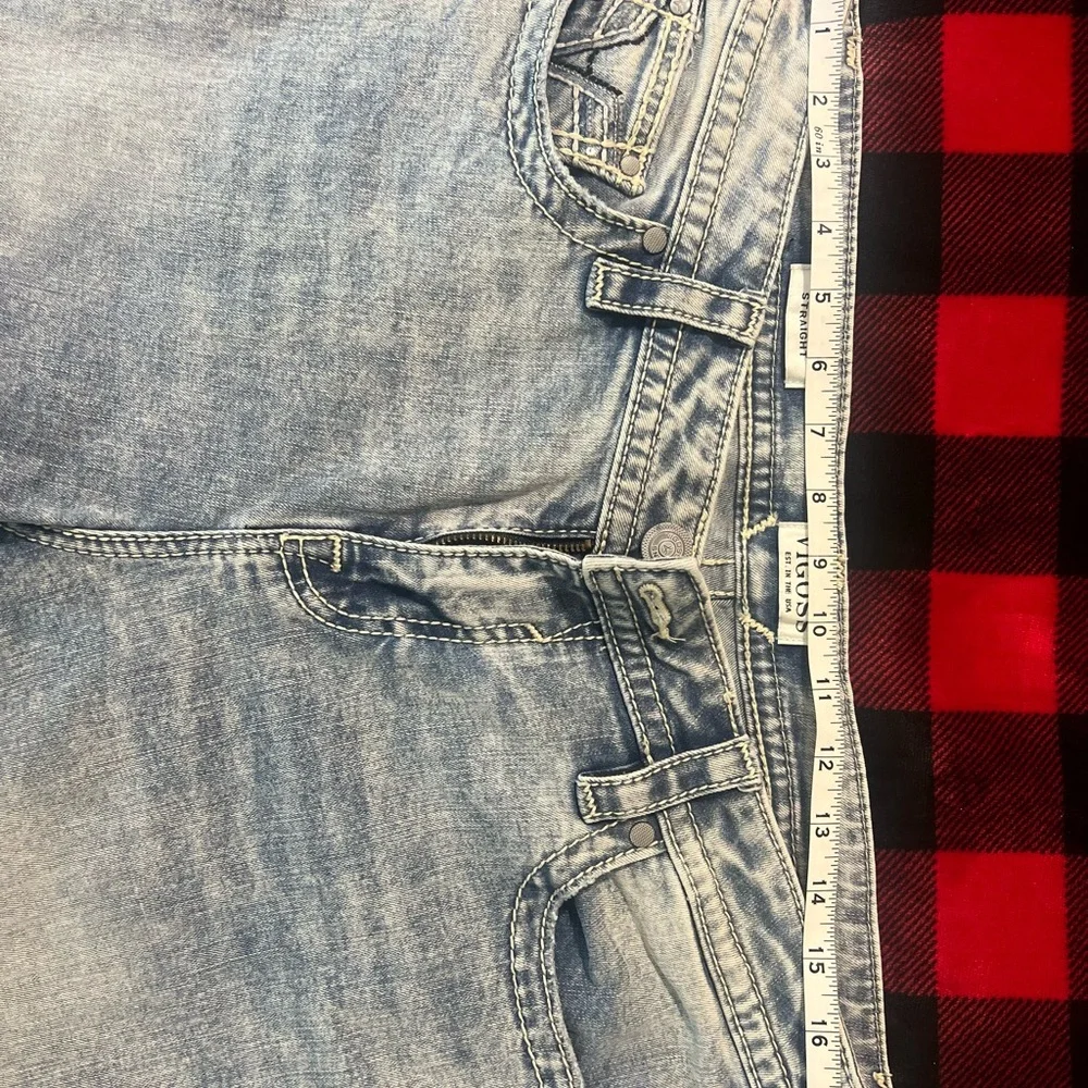 VIGOSS straight leg, light washed jeans. - Picture 6 of 6